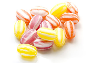 A selection of boiled sweets